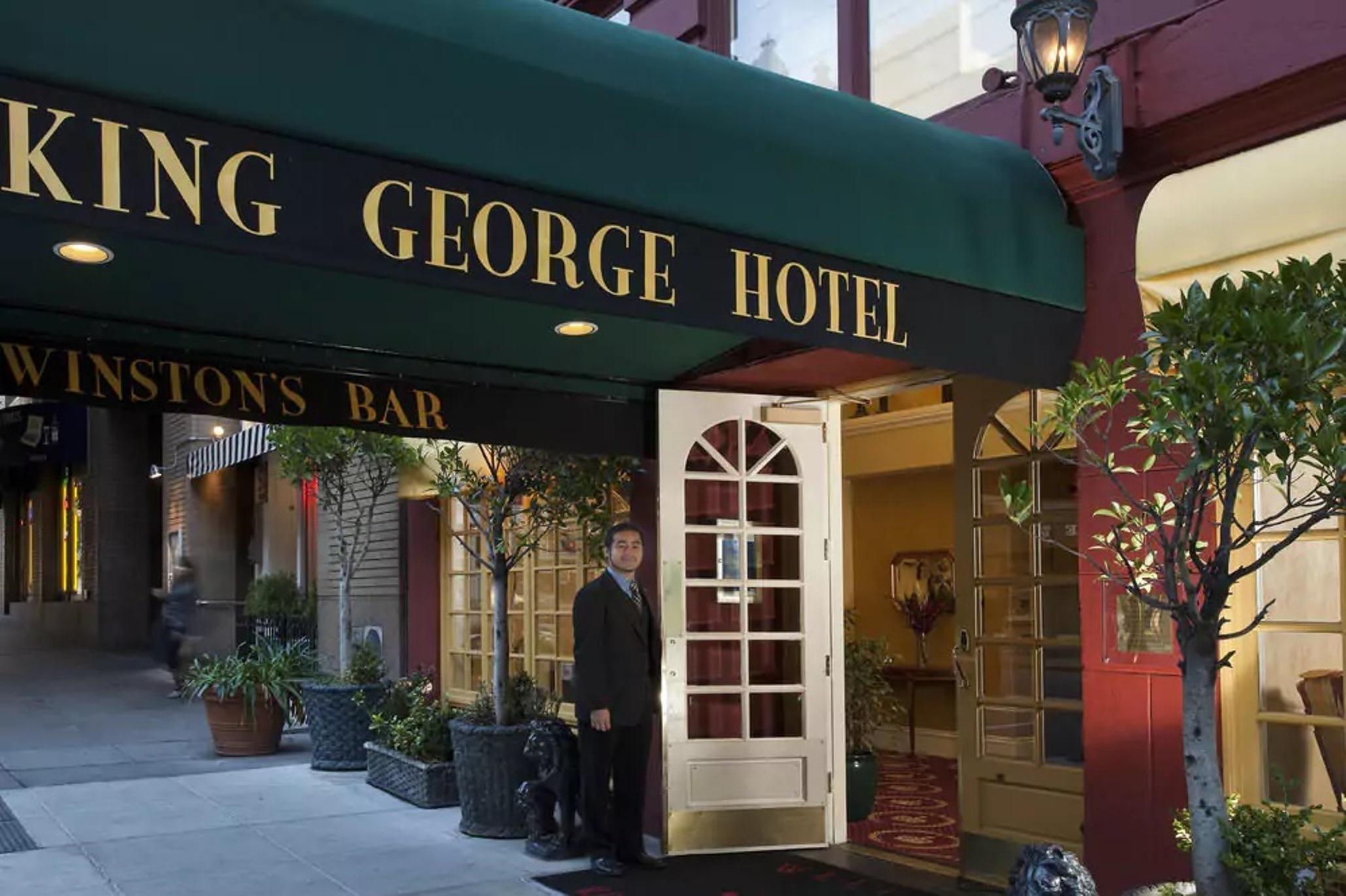 King George Hotell San Francisco Exteriör bild